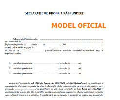 Asistența persoanelor vârstnice, bolnave sau cu dizabilități; DeclaraÈ›ie Pe Propria RÄƒspundere PÄƒrinte Model Oficial Conform Prevederi Legea 19 2020 È™i Hg 217 2020 Cabinetexpert Ro Blog Contabilitate