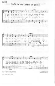I am safe in the arms of jesus. Safe In The Arms Of Jesus Hymnary Org
