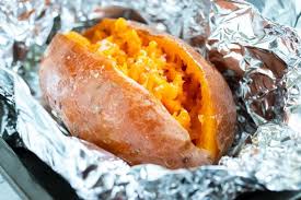 Learn How To Bake Sweet Potatoes By Wrapping Them In Aluminum Foil And Then Cook In 2020 Cooking Sweet Potatoes Sweet Potato Recipes Baked Sweet Potato Recipes Healthy