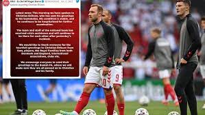 Encouraging news about christian eriksen, we are all thinking about him and his family. Euro 2020 Denmark Vs Finland Eriksen Latest Denmark S Fa Say He Is Stable And Has Spoken To Teammates Marca