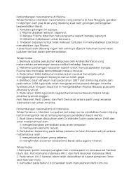 · faktor kemunculan semangat nasionalisme. Perkembangan Nasionalisme Di Filipina