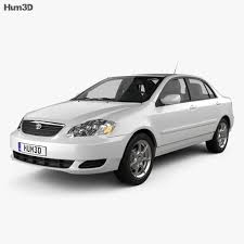 Check spelling or type a new query. Toyota Corolla E120 2005 3d Model Vehicles On Hum3d