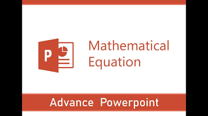 How To Write Mathematical Equation In Power Point Powerpoint Formulae Symbols Youtube