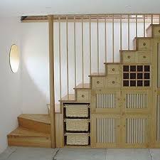 Pin By Marichuy Enchantee On For The Home Staircase Storage Small Space Staircase Tiny House Storage