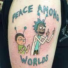 13 of the best rick and morty tattoos. 50 Rick And Morty Tattoo Ideas Rick And Morty Tattoo Rick And Morty Morty