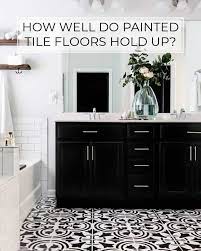In temperate climates it is suitable for pools, fountains, spas, walls, stair risers, and outdoor kitchens. How Well Do Painted Tile Floors Hold Up Our One Year Review