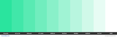 Aqua color name blends analogous triadic shades complimentary monochromatic compound. Tints Xkcd Color Aqua Green 12e193 Hex Hex Rgb Codes