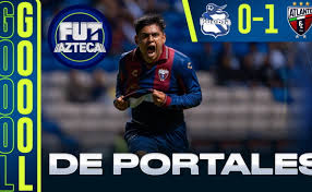 ¡ABRIÓ EL MARCADOR! Portales pone el primero del partido a favor del Atlante en Puebla