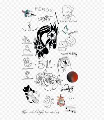 Tattoos Throw Pillow Halsey Tattoos Png Halsey Logo Transparent Free Transparent Png Images Pngaaa Com