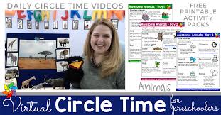 From fun sensory activities to adorable crafts to easy boredom busting activities and ideas to get them moving. Animal Circle Time Lessons Play To Learn Virtual Preschool
