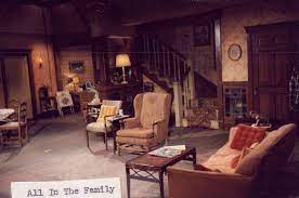 Where the main living and dining spaces are open to the kitchen. All In The Family The Jeffersons Family Living Rooms All In The Family Family Living