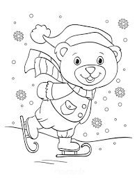 Hope they will like this lovely free printable winter coloring page for kids. 80 Best Winter Coloring Pages Free Printable Downloads