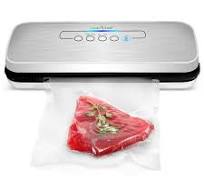 Automatic Food Vacuum Sealer - Electric Air Sealing Preserver System  (Silver)