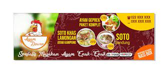 Maybe you would like to learn more about one of these? 3 Contoh Spanduk Banner Untuk Warung Makan Minum Format Cdr Siap Edit Kanalmu