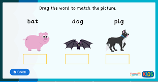 He has to say the sound he lands on. Phonics Word Match S A T P I N Game Phase 2 Classroom Secrets Kids