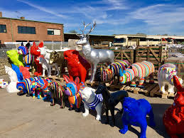 Objet pour la déco et le design : Animaux Resine Colores Jardin Interieur Statues Figures Tierfiguren Farbige Tiere Garten Design Resin Animals Animaux En Resine Animaux Statue