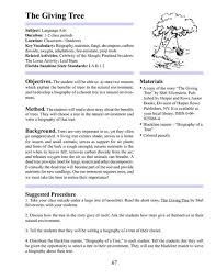 The Giving Tree Kindergarten 2nd Grade Lesson Plan The Giving Tree Kindergarten Lesson Plans How To Plan