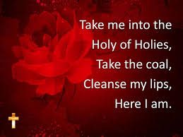 Take me past the outer courts and through the Holy place - ppt ...