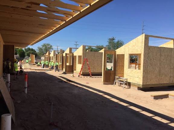 BUILDING OF 'TINY HOMES' UNDERWAY - District 1