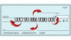 How To Write A Check Step By Step Instructions Writing Dollars And Cents On Checks Youtube