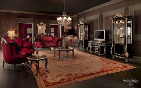 Classic Living Room Wall Unit Painted Wood Villa Venezia Luxury Living Room Classic Living Room Luxury Living