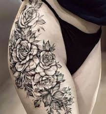 Flowers Tattoo Hip Cover Up 67 Ideas Tattoos For Women Flowers Thigh Tattoos Women Cover Tattoo