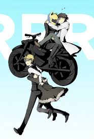Celty Shinra Shizuo And Izaya Durarara Durarara Shinra Kishitani Izaya Orihara