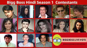 Bigg boss is a television reality show which broadcasts on colors channel in india. Bigg Boss Season 1 Hindi Contestants List With Short Description