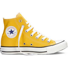 Black And Yellow Converse Shoes Quiet Confidence Yellow Sneakers Yellow Trainers Yellow Converse
