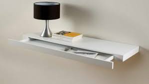 Floating Shelf With Concealed Drawer Google Search Wall Shelf With Drawer Hidden Storage Shelves
