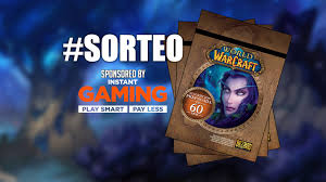 Sorteo 31 60 Dias De Juego Para World Of Warcraft Wowchakra