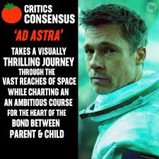 Ad Astra is Certified Fresh at 83% with 313 reviews.