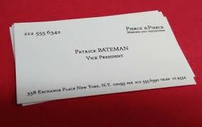 Check spelling or type a new query. American Psycho Business Card T Shirt Patrick Bateman New Black Basic Tee 18 95 Picclick