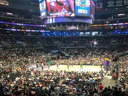 Staples Center Section 206 Row 1 Seat 5 3 Headed