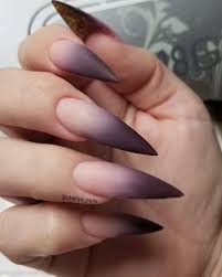 But, we are still so used to seeing ombre nail. 30 Amazing Stiletto Nail Designs For A Dramatic Look Proving Easy Beauty Ideas On Latest Fashion Trend