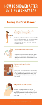 How To Shower After Getting A Spray Tan Tanning Pills Spray Tanning Ebook