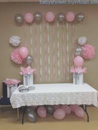 Another cheap baby shower game is to take the onesies you'll use for your decorations and have each guest decorate one with a personalized message. 80 Cute Baby Shower Ideas For Girls Baby Shower Decorations Girl Baby Shower Decorations Baby Shower Table Decorations