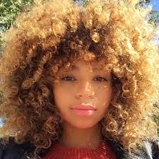Most of the long hairstyles for natural hair cannot be done by everyone, because so many women 1. Mount And Blade Natural Curly Hair With Blonde Highlights