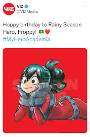 Happy Birthday to Tsuyu Asui! : rBokuNoHeroAcademia