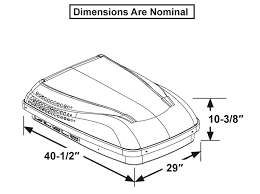 Ultra low profile rv air conditioner. Dometic Low Profile Penguin Rv Air Conditioner