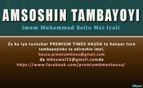 Scopri ricette, idee per la casa, consigli di stile e altre idee da provare. Tambaya Menene Matsayin Masturbation Istimna I A Musulunci Tare Da Imam Bello Mai Iyali Premium Times Hausa