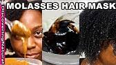 To use blackstrap molasses for hair care, make a solution with 1 cup of warm water and one or two teaspoons of blackstrap molasses. Molasses Prepoo Hair Treatment Youtube