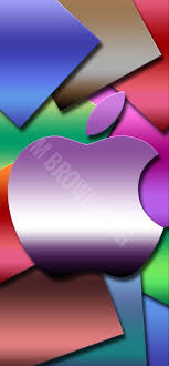 Iphone X 11 Colourful Apple Logo Apple Wallpaper Iphone Apple Logo Apple Logo Wallpaper