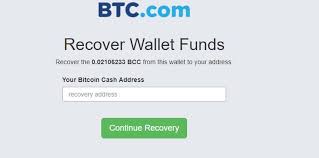 Recovering funds from imported addresses. How To Recover Bitcoin Cash From Btc Com Wallet Reinis Fischer