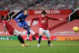 12:45pm, saturday 7th august 2021. Man Utd V Everton 2020 21 Premier League
