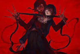 #dr #danganronpa #toko_fukawa #fanart #genocide_jack #ultra_despair_girls #dr_ae #redraw это редрав с кадра из игры ultra despair girls. Hd Wallpaper Danganronpa Genocide Jack TÅko Fukawa Red Adult Women Wallpaper Flare