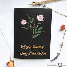 Create personalized cards in minutes with adobe spark. Birthday Card Maker Name Cards Design Templates