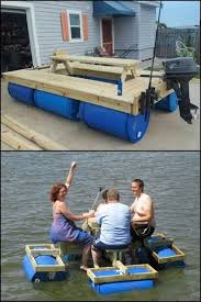 Enjoy Some Quality Time At The Lake By Building This Floating Picnic Table Woodworkingprojects Wood Projects Plans Diy Wooden Projects Floating Picnic Table