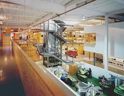 Tbwa Chiat Day Los Angeles California Office Space Inspiration Office Space Design Common Area