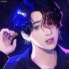 Bts v anime wallpaper :star Asya Bim On Twitter Bts Fanart Fan Art Jungkook Fanart